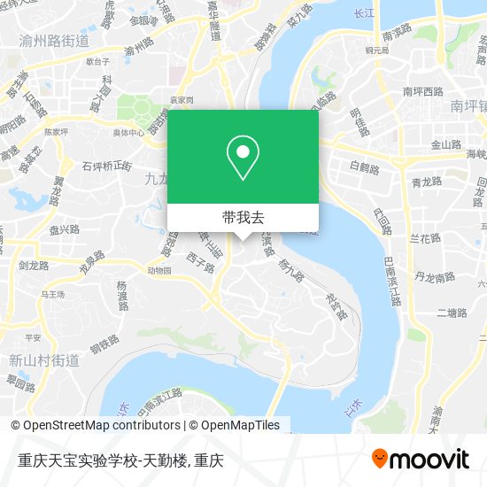 重庆天宝实验学校-天勤楼地图