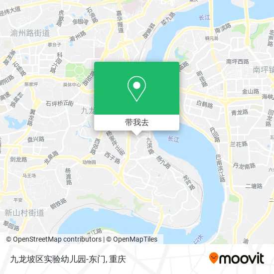 九龙坡区实验幼儿园-东门地图