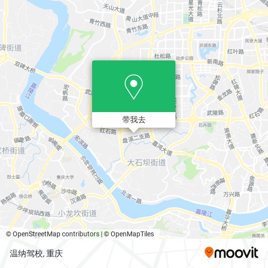 温纳驾校地图