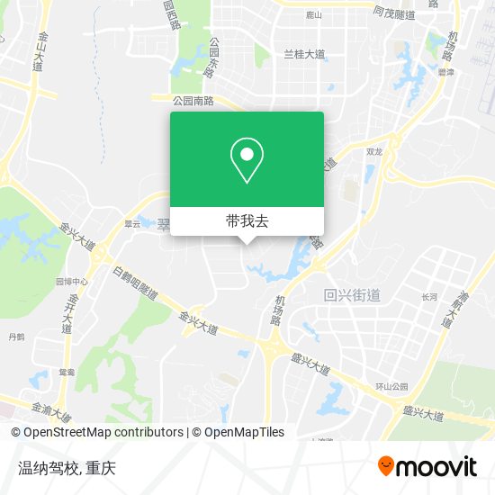 温纳驾校地图