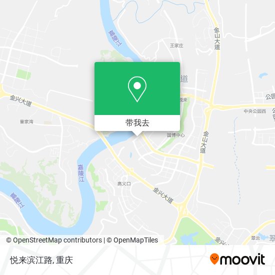 悦来滨江路地图