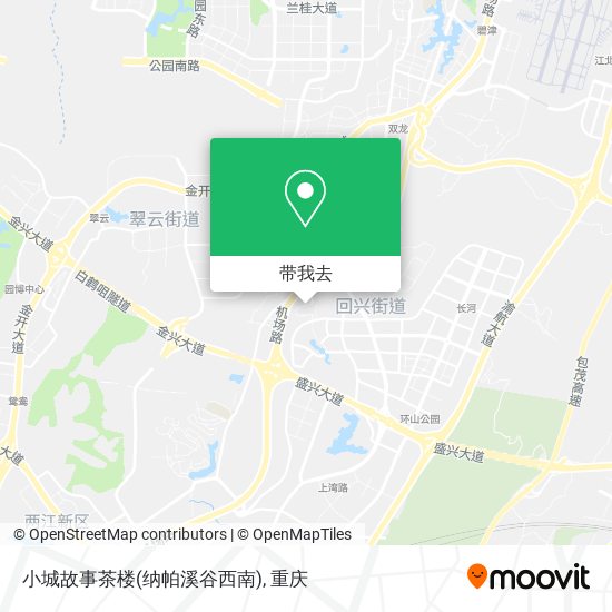 小城故事茶楼(纳帕溪谷西南)地图