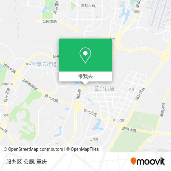服务区-公厕地图