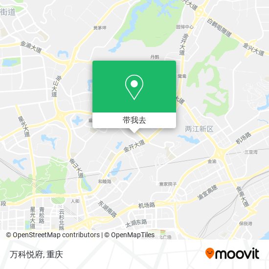 万科悦府地图