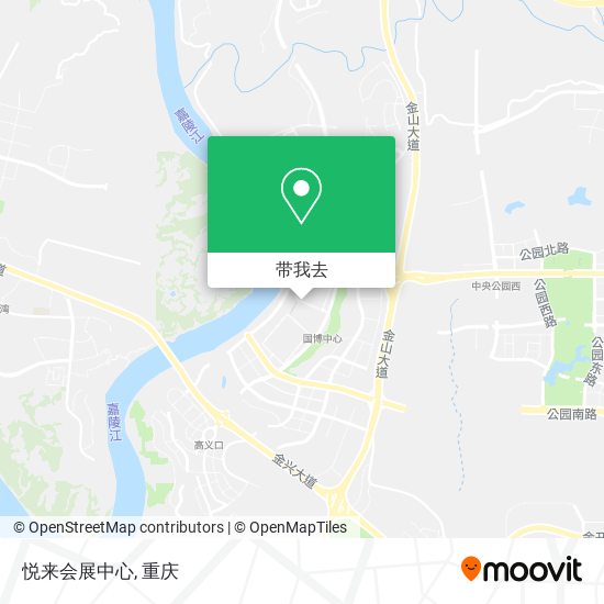 悦来会展中心地图