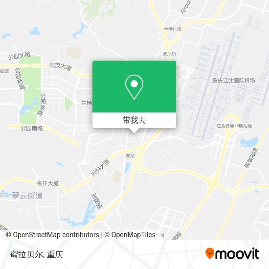 蜜拉贝尔地图