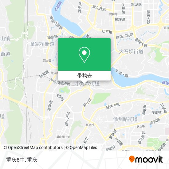 重庆8中地图