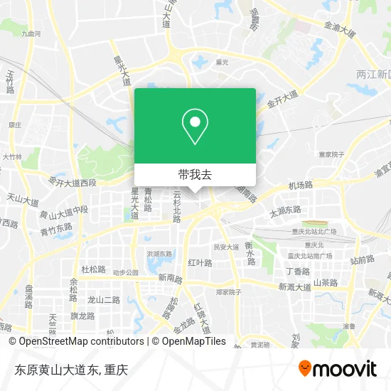 东原黄山大道东地图