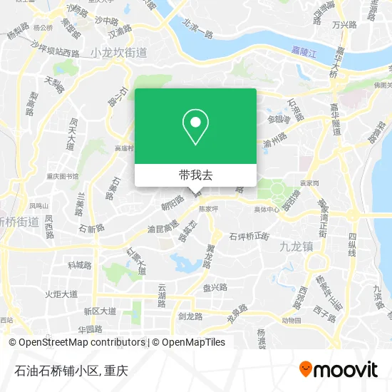 石油石桥铺小区地图