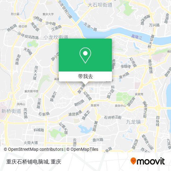 重庆石桥铺电脑城地图