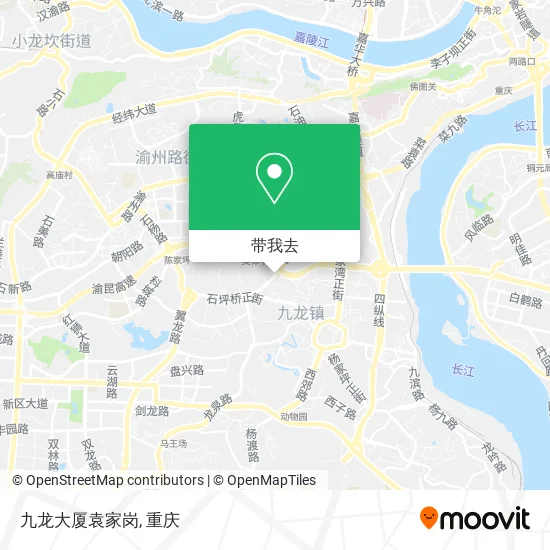 九龙大厦袁家岗地图