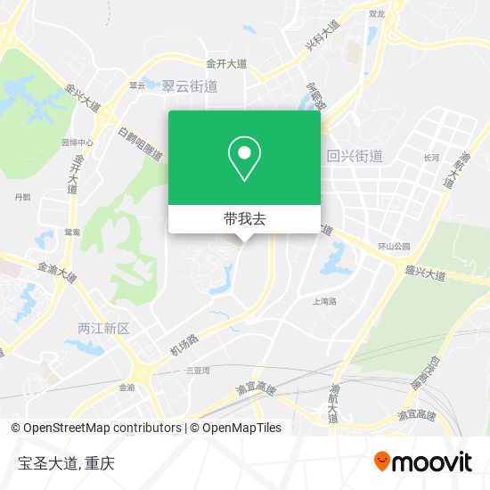 宝圣大道地图