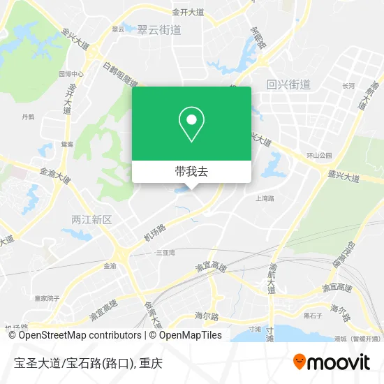 宝圣大道/宝石路(路口)地图
