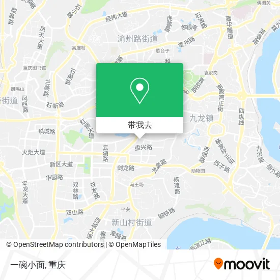 一碗小面地图