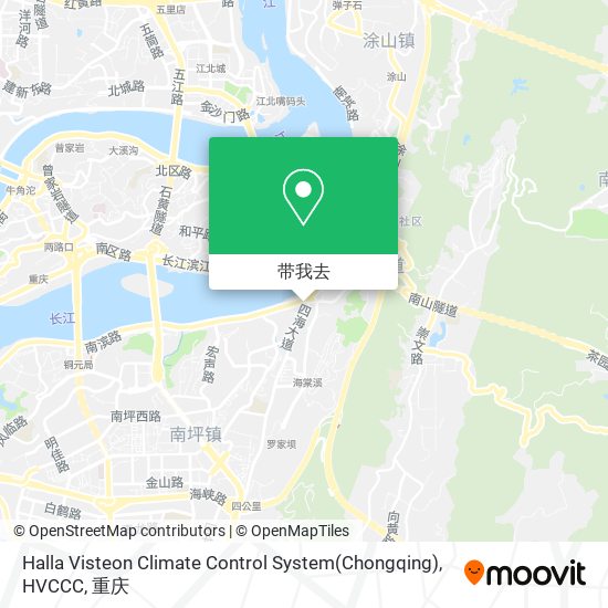 Halla Visteon Climate Control System(Chongqing), HVCCC地图