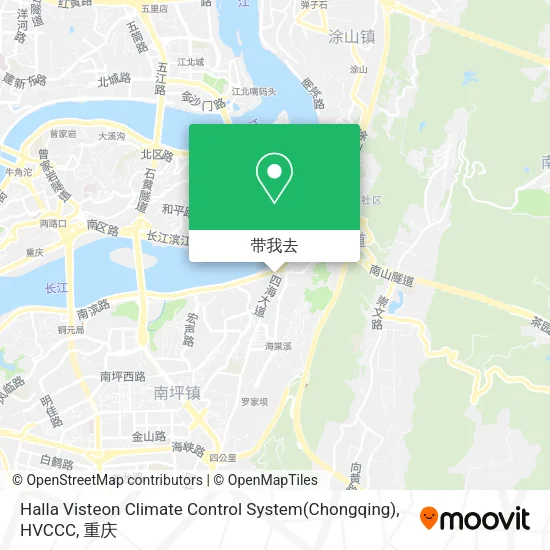 Halla Visteon Climate Control System(Chongqing), HVCCC地图