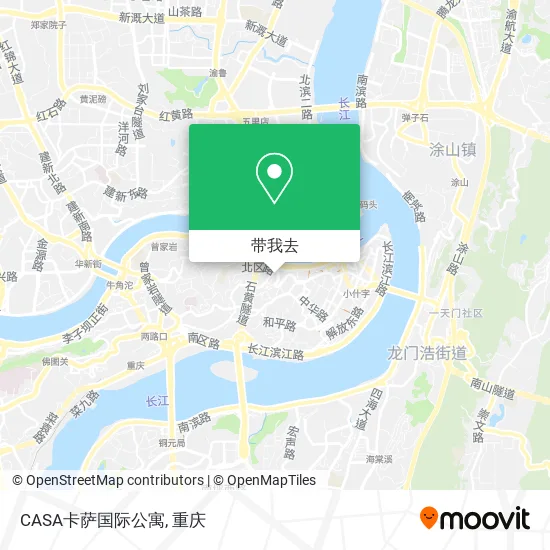 CASA卡萨国际公寓地图