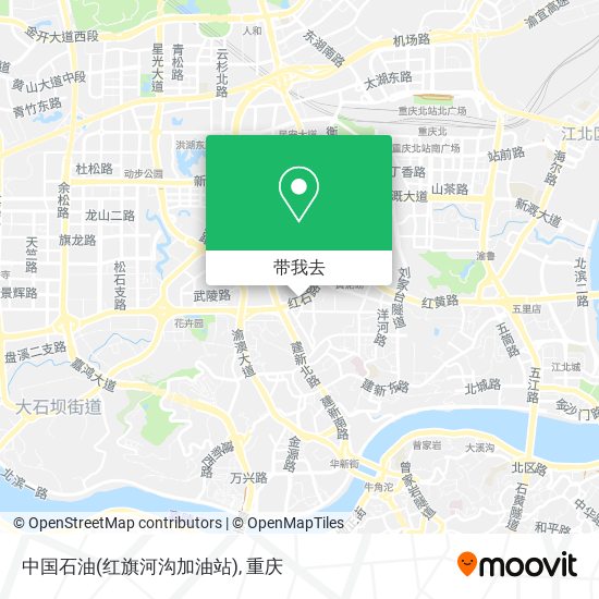 中国石油(红旗河沟加油站)地图