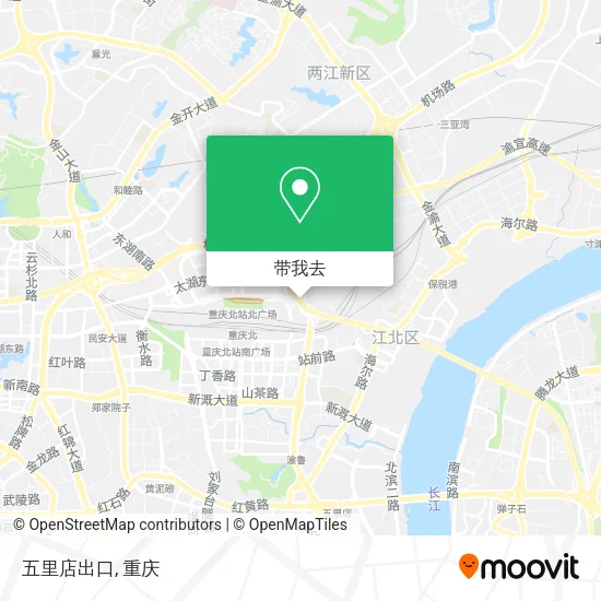 五里店出口地图