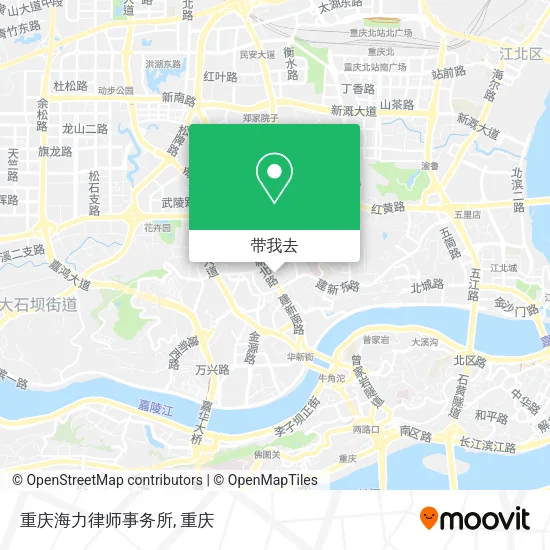 重庆海力律师事务所地图