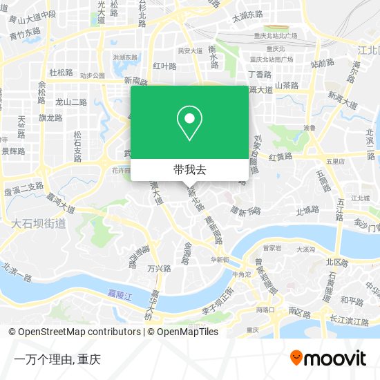 一万个理由地图