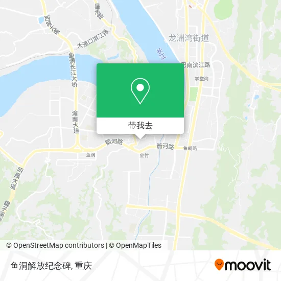 鱼洞解放纪念碑地图