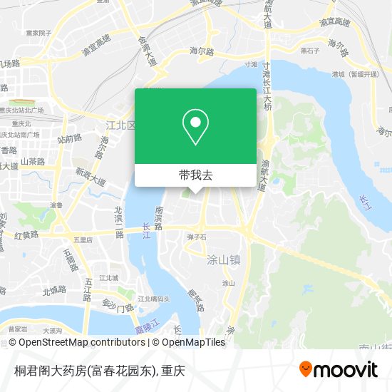 桐君阁大药房(富春花园东)地图