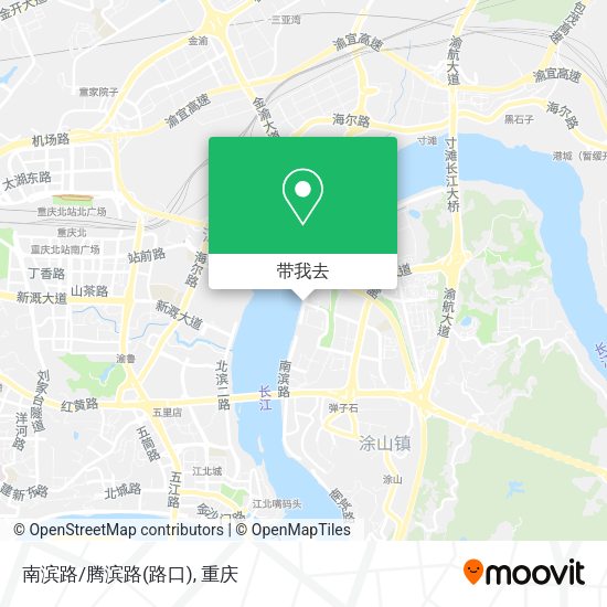 南滨路/腾滨路(路口)地图