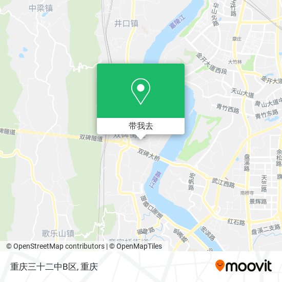 重庆三十二中B区地图