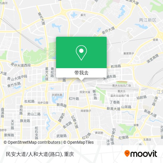 民安大道/人和大道(路口)地图
