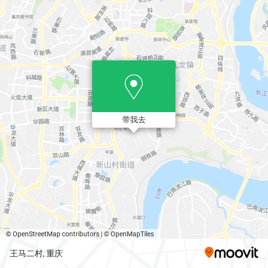 王马二村地图