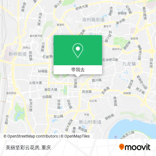 美丽坚彩云花房地图