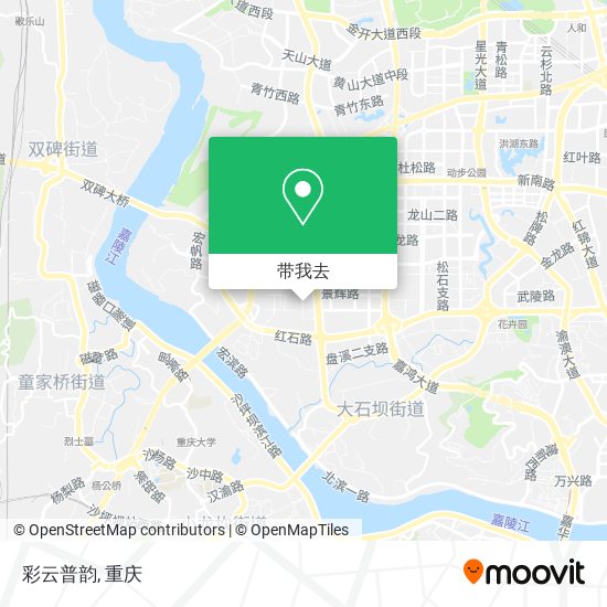 彩云普韵地图