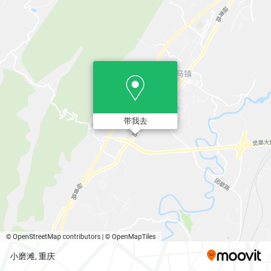 小磨滩地图