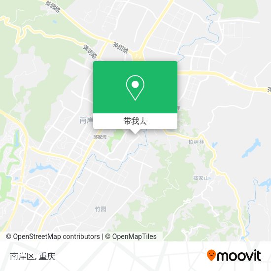 南岸区地图