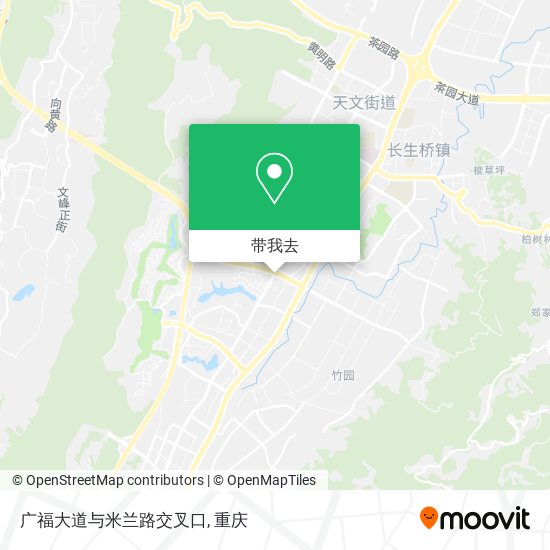 广福大道与米兰路交叉口地图