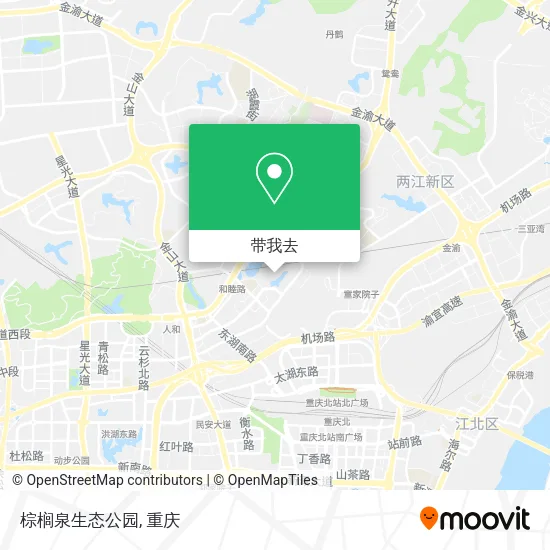 棕榈泉生态公园地图