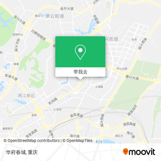华府春城地图