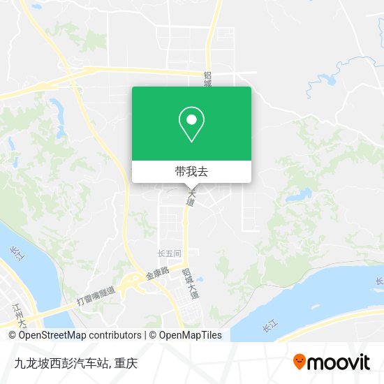 九龙坡西彭汽车站地图