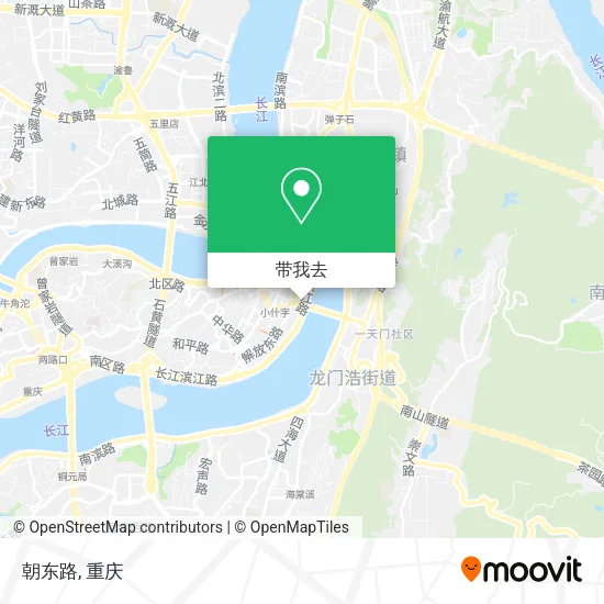 朝东路地图