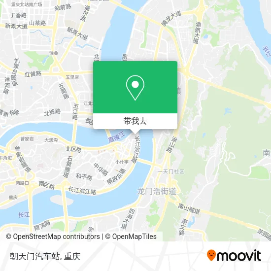 朝天门汽车站地图