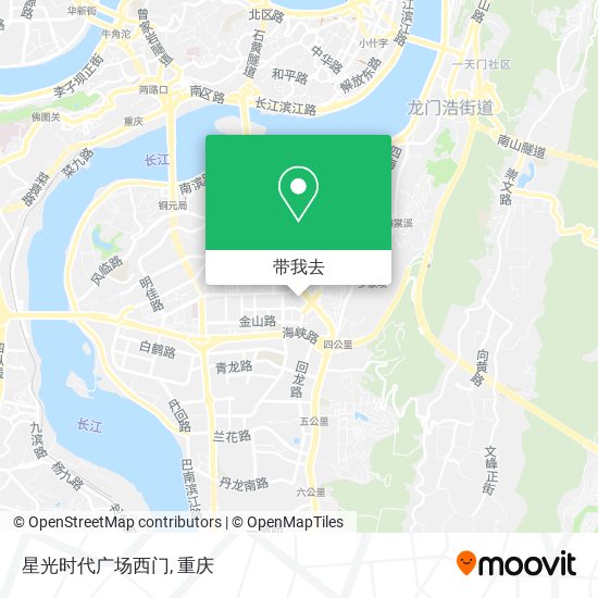 星光时代广场西门地图