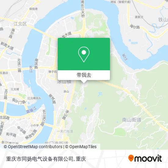 重庆市同扬电气设备有限公司地图
