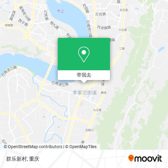 群乐新村地图