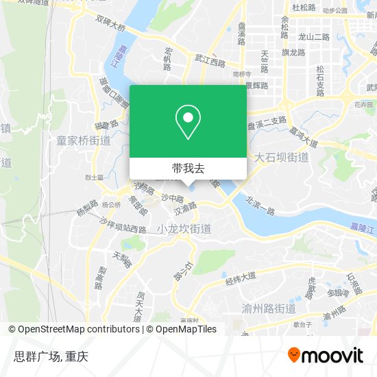 思群广场地图