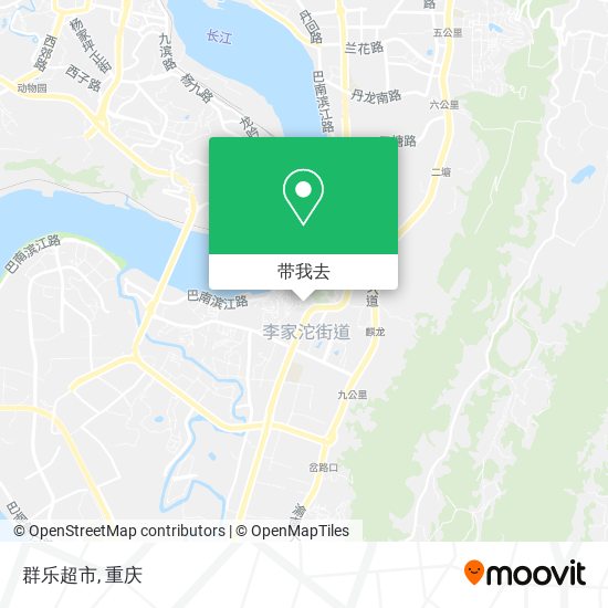 群乐超市地图