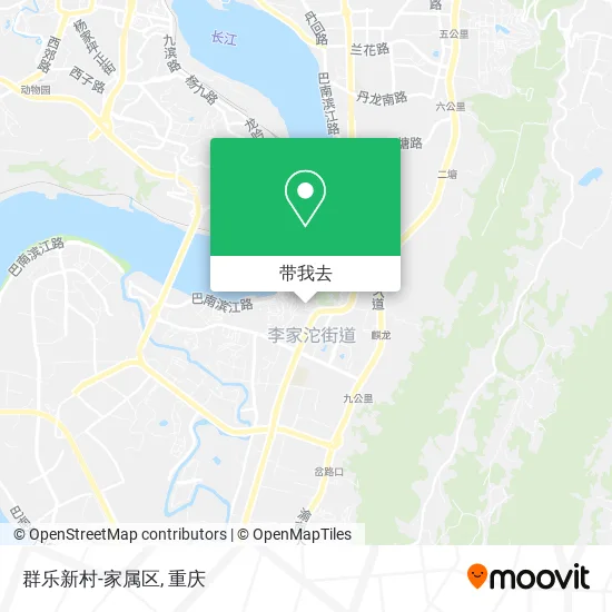 群乐新村-家属区地图