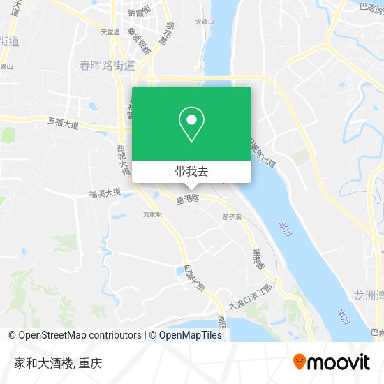家和大酒楼地图