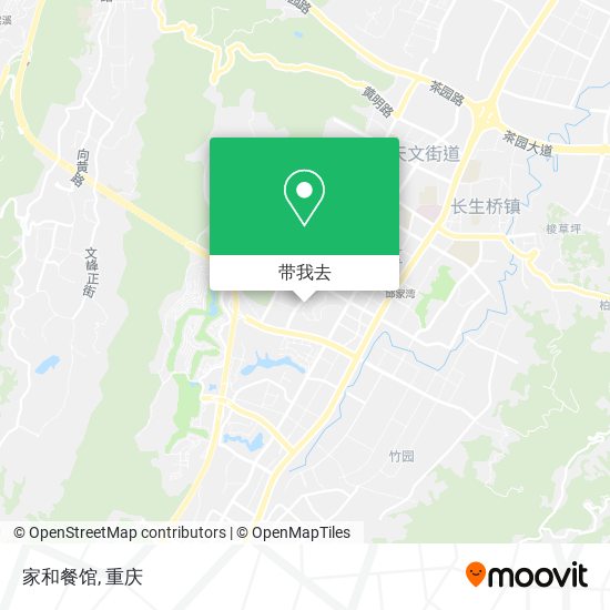 家和餐馆地图