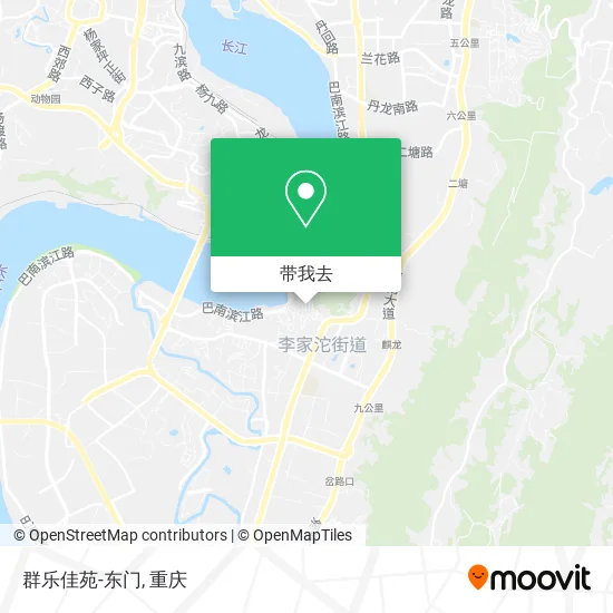 群乐佳苑-东门地图